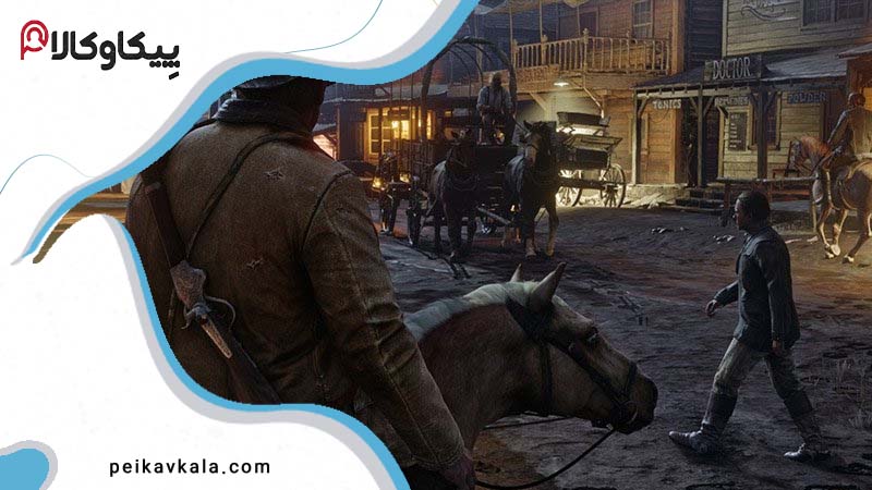 نمایی از بازی Red Dead Redemption 2